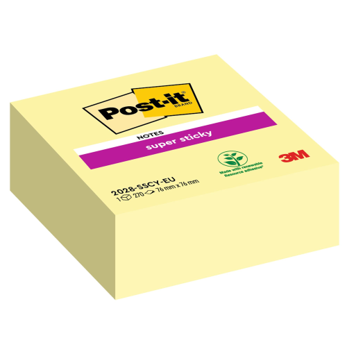 CUBO POST-IT SUPSTIC 2028-SSCY-EU